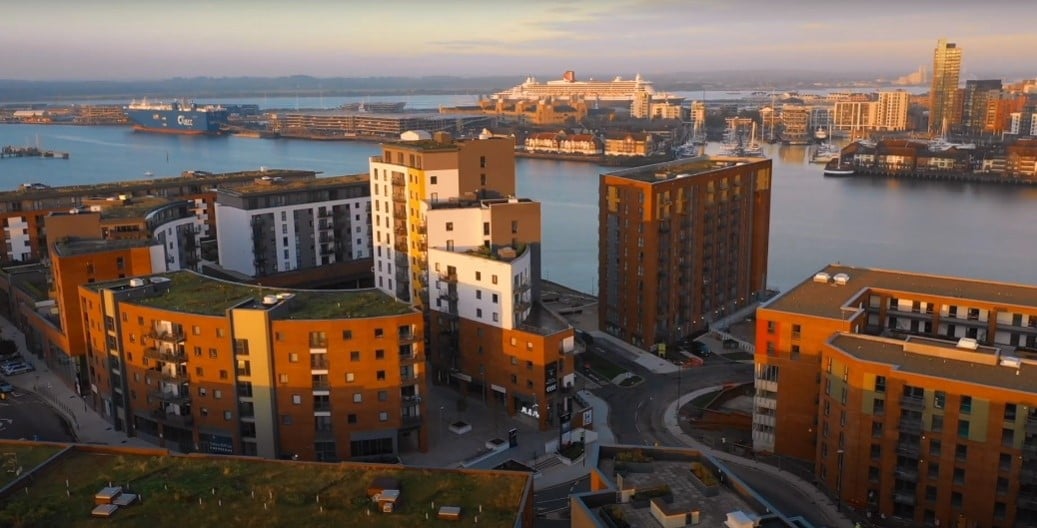 Brookbanks project Centenary Quay located in Southampton