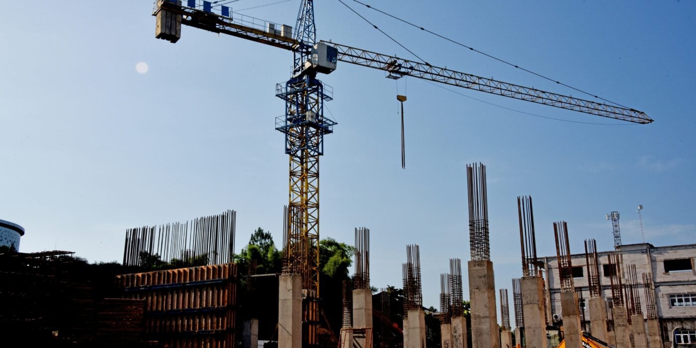 A Brookbanks construction site.