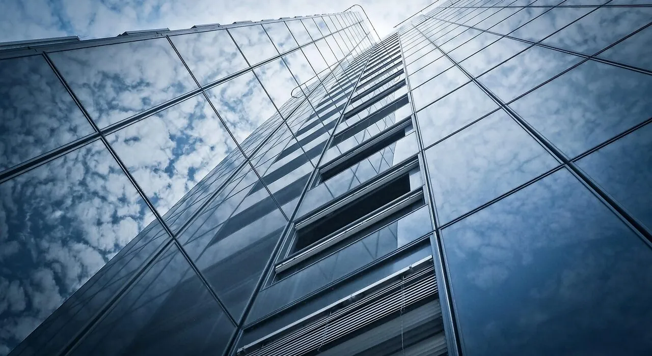 architecture, building, city, glass, modern, futuristic, urban, structure, skyscraper, facade, reflection, building, building, building, building, building